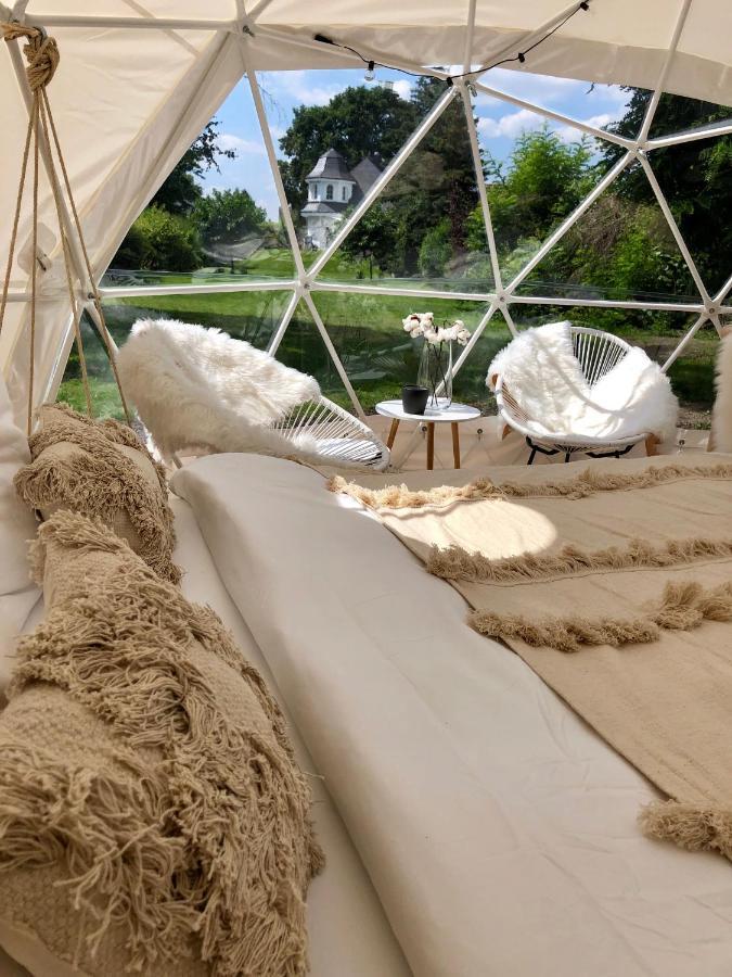 B Our Guest At Your Cozy Hideaway Dome Near Dresden Frauendorf  Экстерьер фото